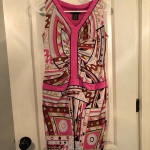 ECI New York Art Deco Dress